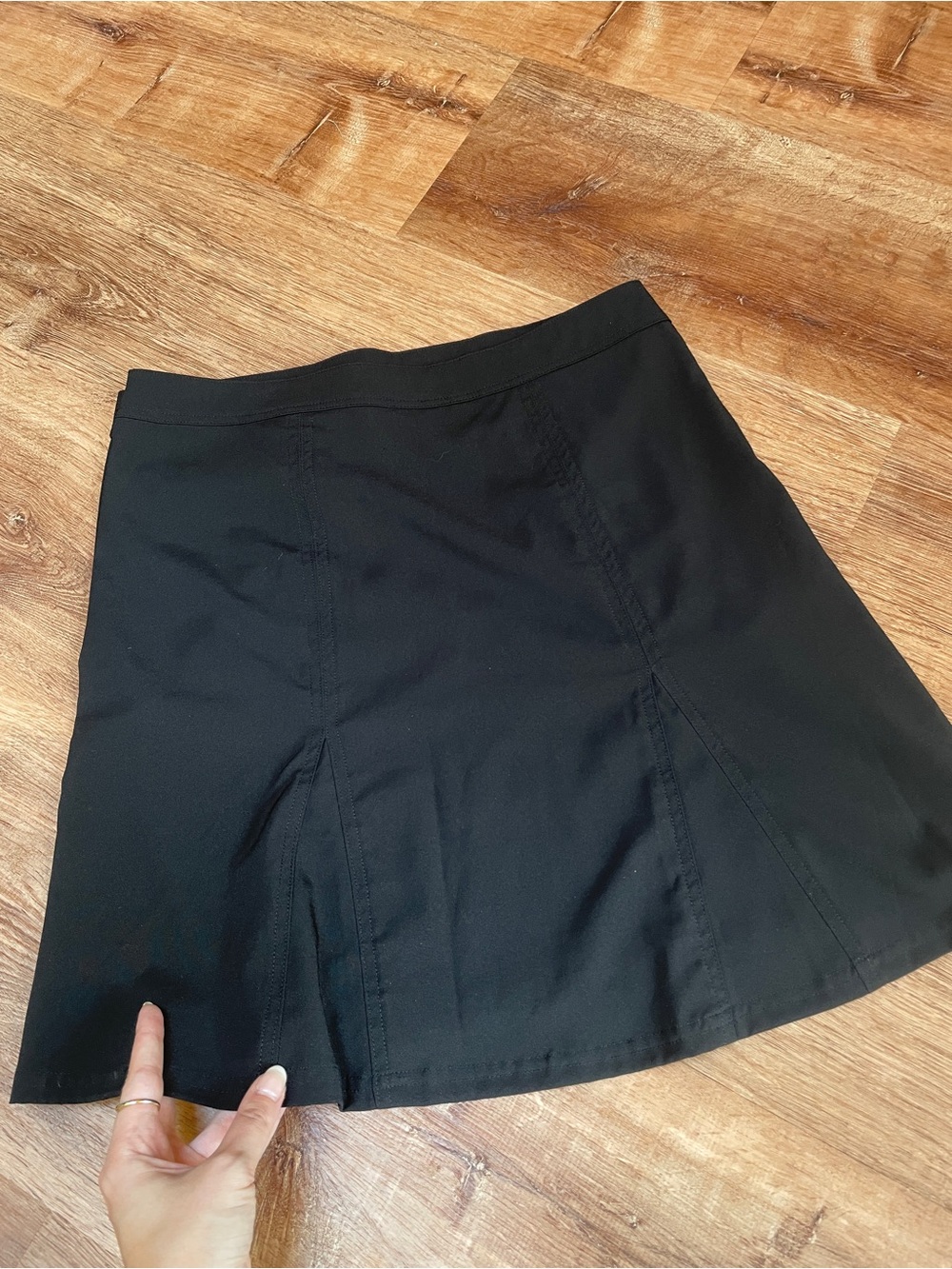Ripskirt Hawaii Length 2 Skirt Medium Black Hook & Loop Cover Up Casual Pockets# - Picture 2 of 10